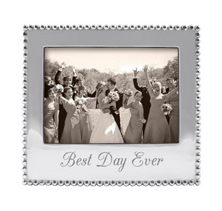 BEST DAY EVER Beaded 5x7 Frame