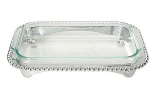 Pearled Oblong Casserole Caddy