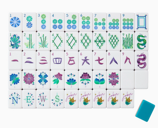 Lagoon Mahjong Tiles