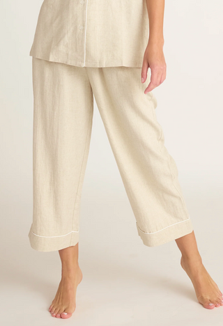 Linen Capri Pant