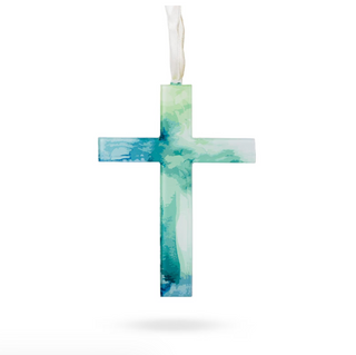 Jade Cross Ornament
