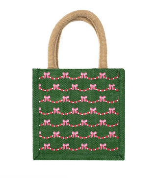 Bow Garland Petite Gift Tote