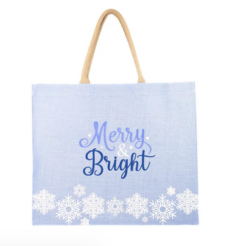 Merry & Bright Winter Carryall Tote