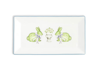 Francesca Bunny Rectangle Platter