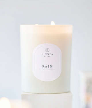 Rain Large Candle