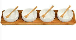 4 Bowl in Line Serving Platte