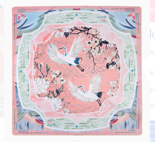 Heron Mahjong Mat in Tube