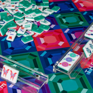 Emerald Green Double Sided Mahjong Mat