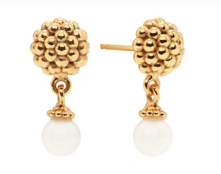 Berry Drop Stud Earrings