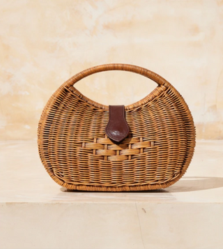 Eclipse Rattan Handbag
