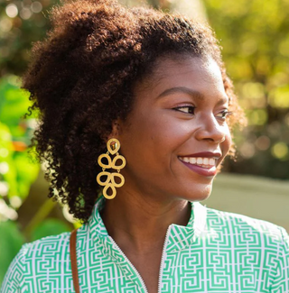 Ginger Luster Earrings