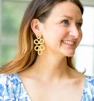 Ginger Luster Earrings