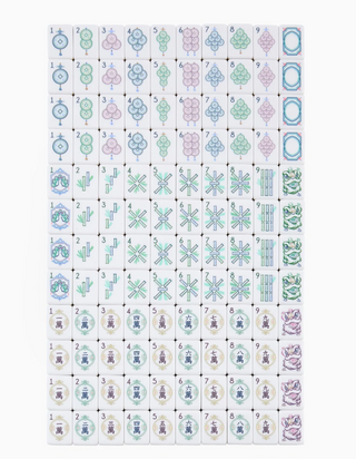 Willow Mahjong Tiles