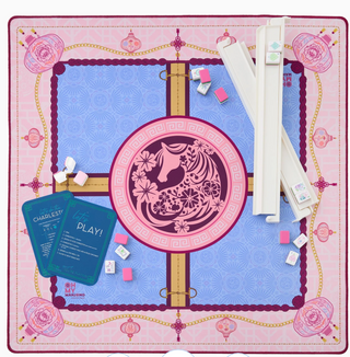 Year of the Horse Mahjong Mat in Tube