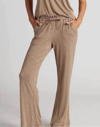 Bamboo Long Lounge Pants - Taupe