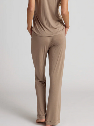 Bamboo Long Lounge Pants - Taupe