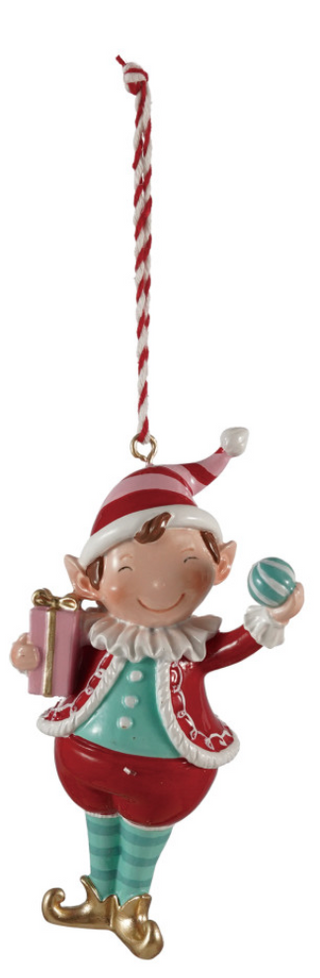 Resin Elf Ornament