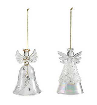 Glass Angel Ornament