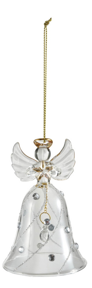 Glass Angel Ornament