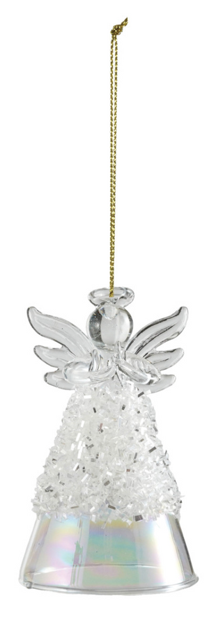 Glass Angel Ornament