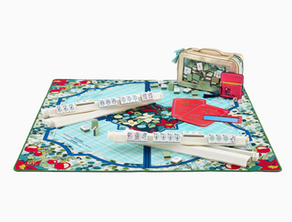 Winterberry Mahjong Mat in Tube