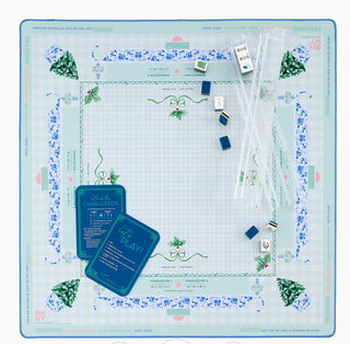 Holly Jolly Mahjong Mat in Tube