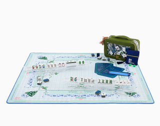 Holly Jolly Mahjong Mat in Tube