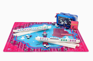 Yuletide Mahjong Mat in Tube