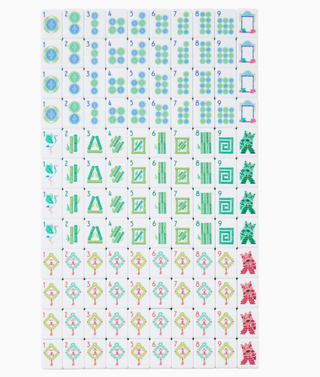 Pippa Mahjong Tile Set