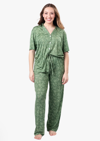 Heritage Bloom Bamboo Pajama Set