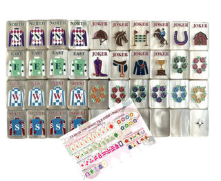 Year of the Horse Mahjong Set