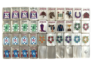 Year of the Horse Mahjong Set