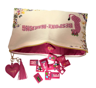 Springtime Safari Mahjong Set - Wild Pink