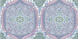 Chantilly Mahjong Mat in Tube