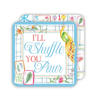 Rosanne Beck Mahjong Die-Cut Coasters