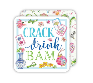 Rosanne Beck Mahjong Die-Cut Coasters