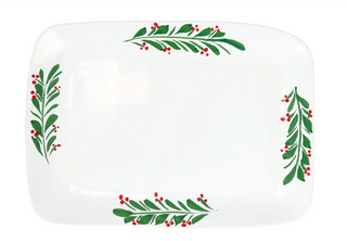 Aria Holiday Rectangular Platter