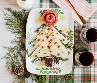Aria Holiday Rectangular Platter