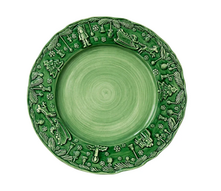 Fiabe di Natale Green Salad Plate