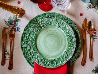 Fiabe di Natale Green Salad Plate