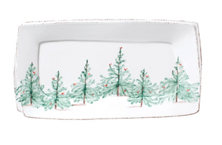 Melamine Lastra Holiday Rectangular Platter