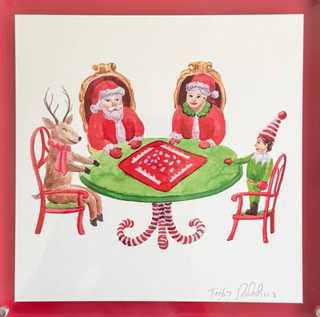 Rockin' Around the Mahjong Table Notepad