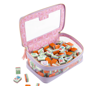 Papaya Spritz Mahjong Tile Set