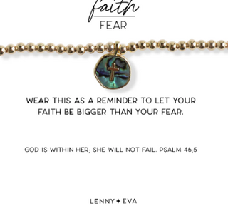 Faith Over Fear Bracelet