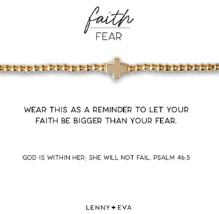 Faith Over Fear Bracelet