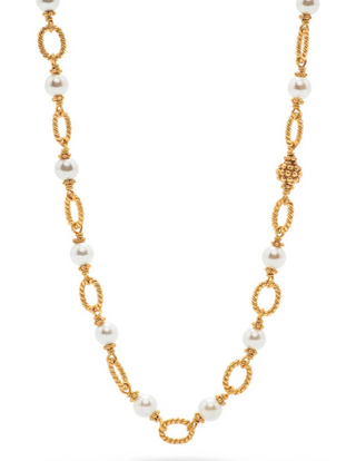 Berry and Bead Chain Necklace