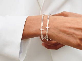 Chain Breaker Cross Bracelet