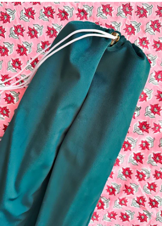 Velvet Mahjong Rack Bag