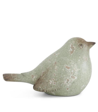 Green Terracotta Birds