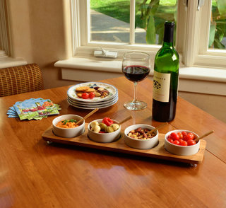 4 Bowl in Line Serving Platte